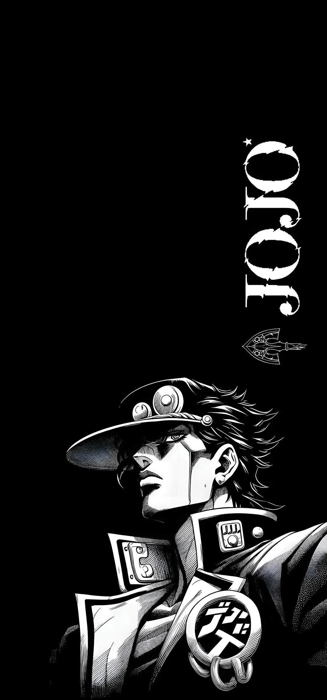 Wallpaper 4K Jotaro Kujo JoJo's Bizarre Adventure