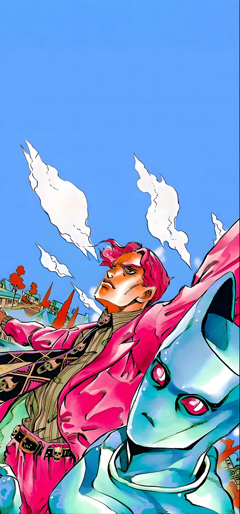 วอลเปเปอร์ 4K Diavolo จาก JoJo's Bizarre Adventure