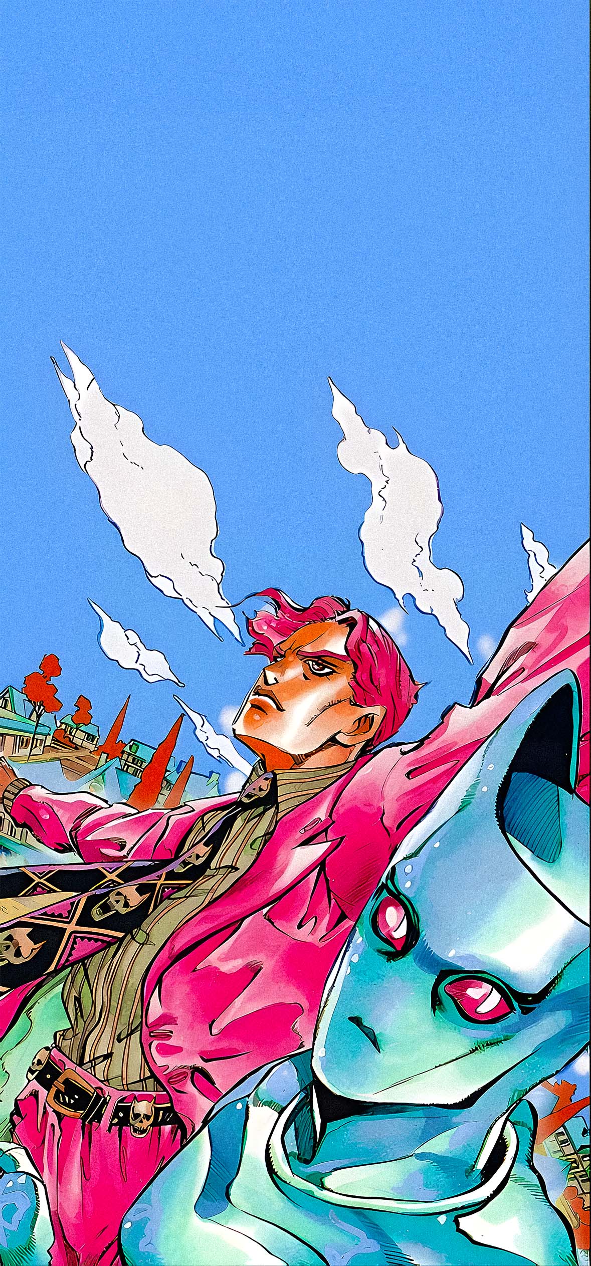 Diavolo JoJo's Bizarre Adventure 4K Wallpaper