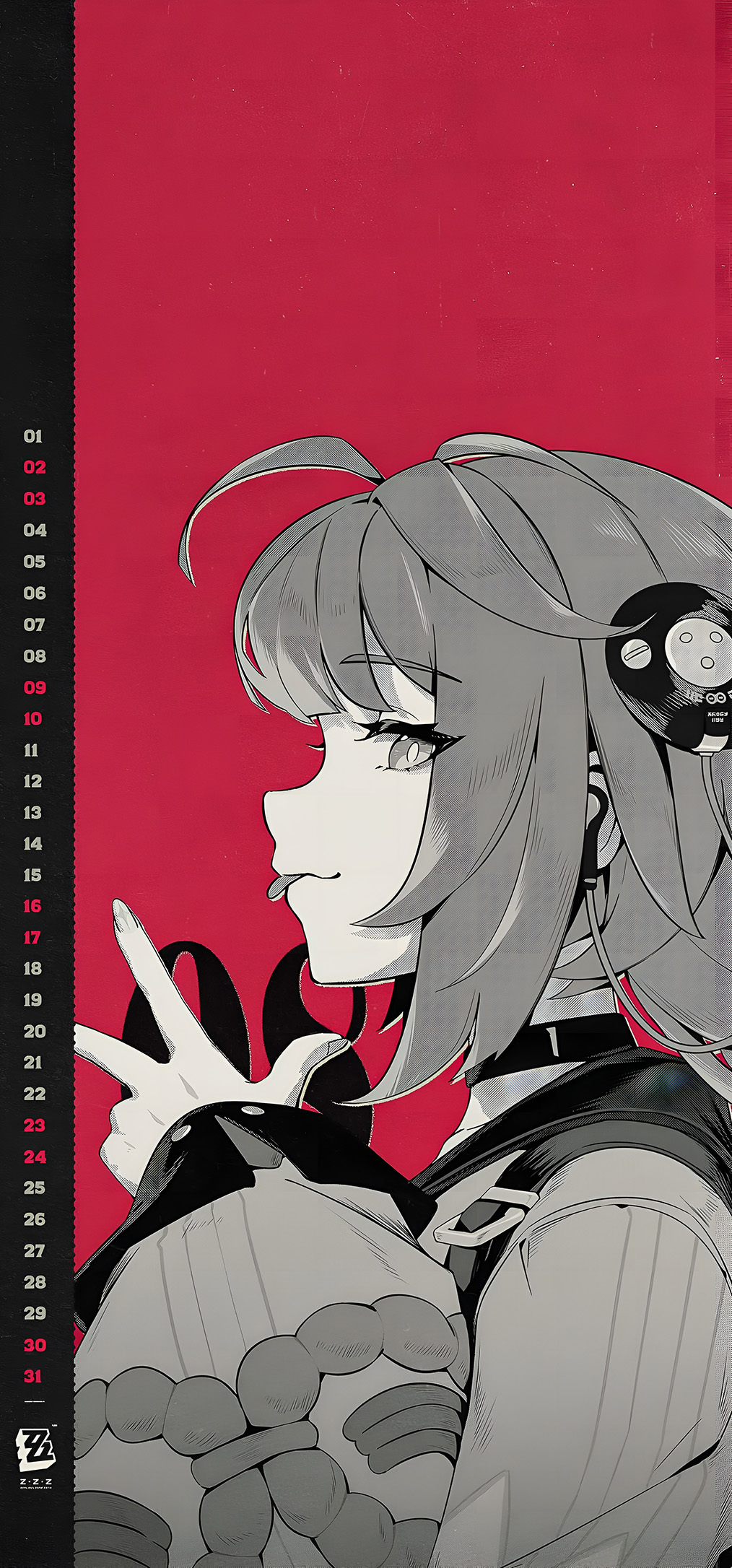 วอลเปเปอร์ 4K Yuzuha จาก Zenless Zone Zero