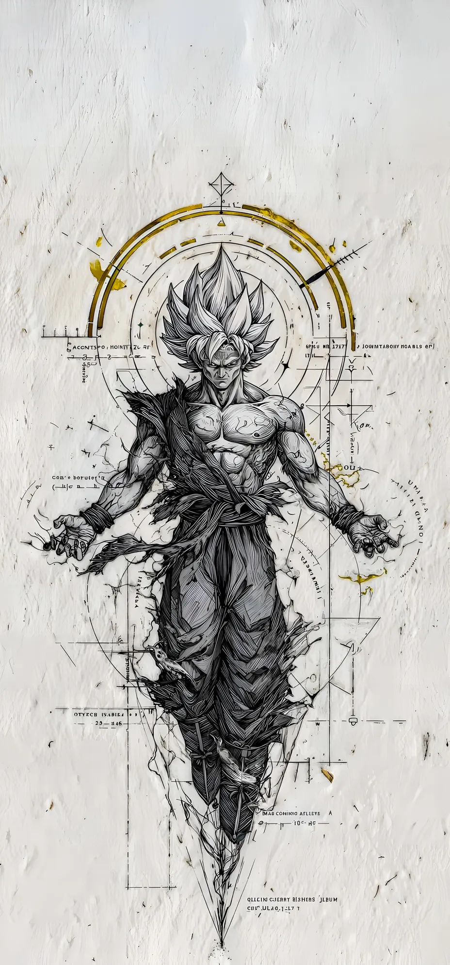 Dragon Ball Super Saiyan Blueprint Wallpaper 4K
