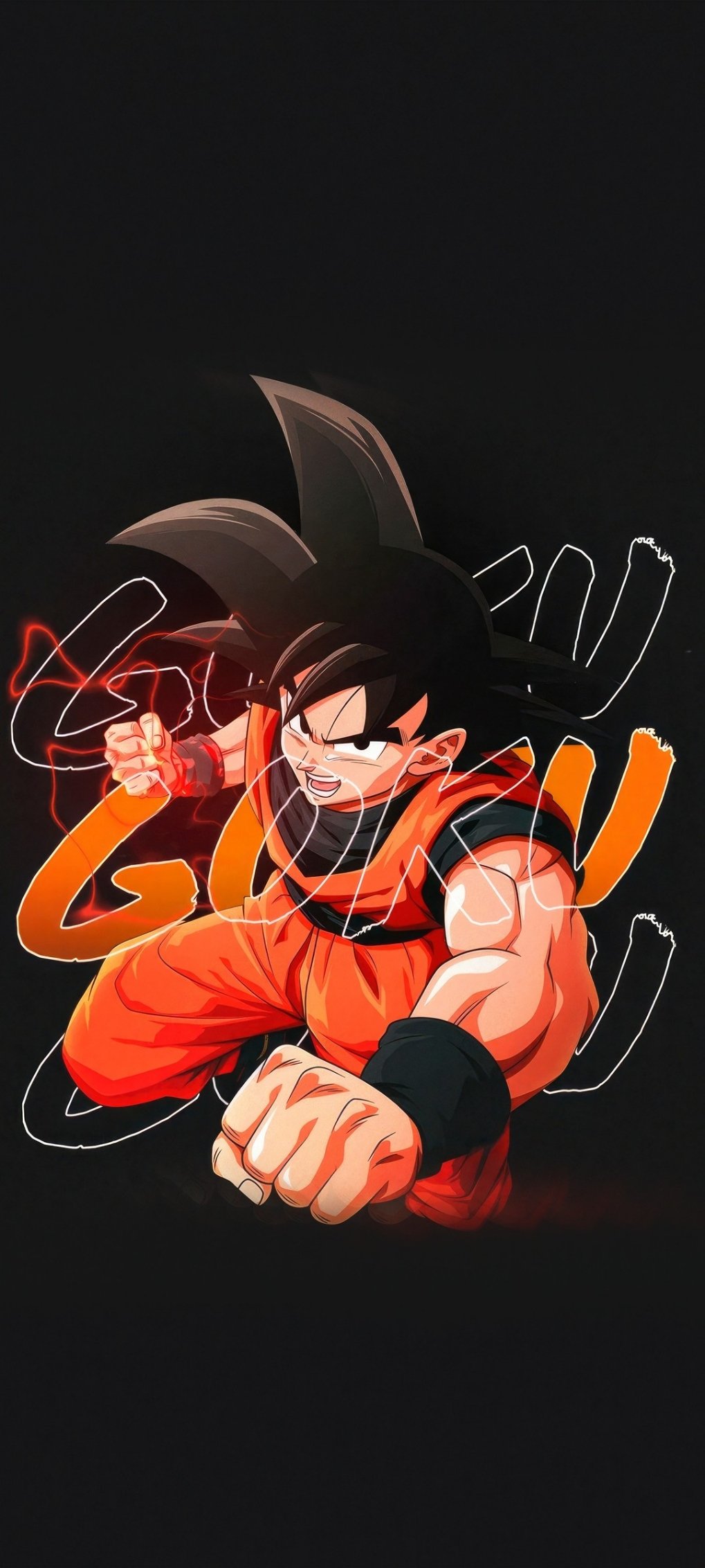 Goku Dragon Ball Wallpaper 4K Dark Edition