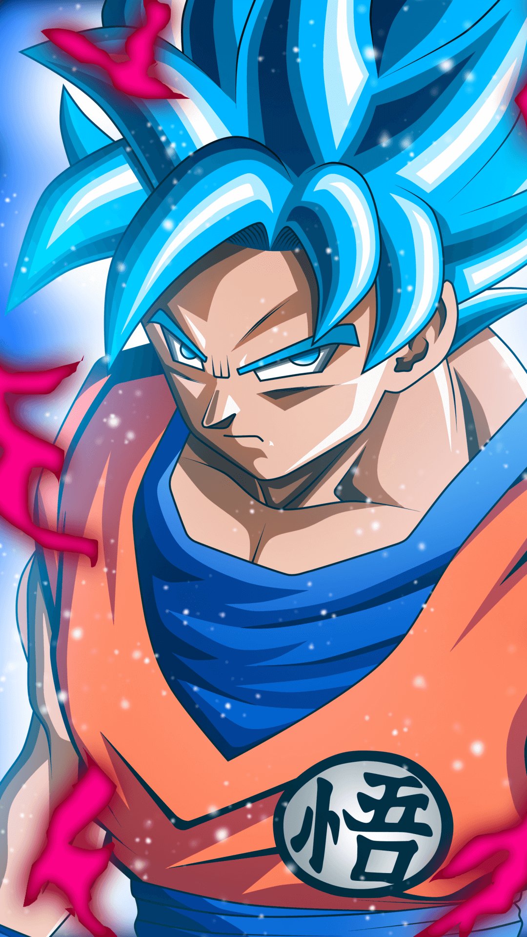 Goku Super Saiyan Blue 4K Wallpaper