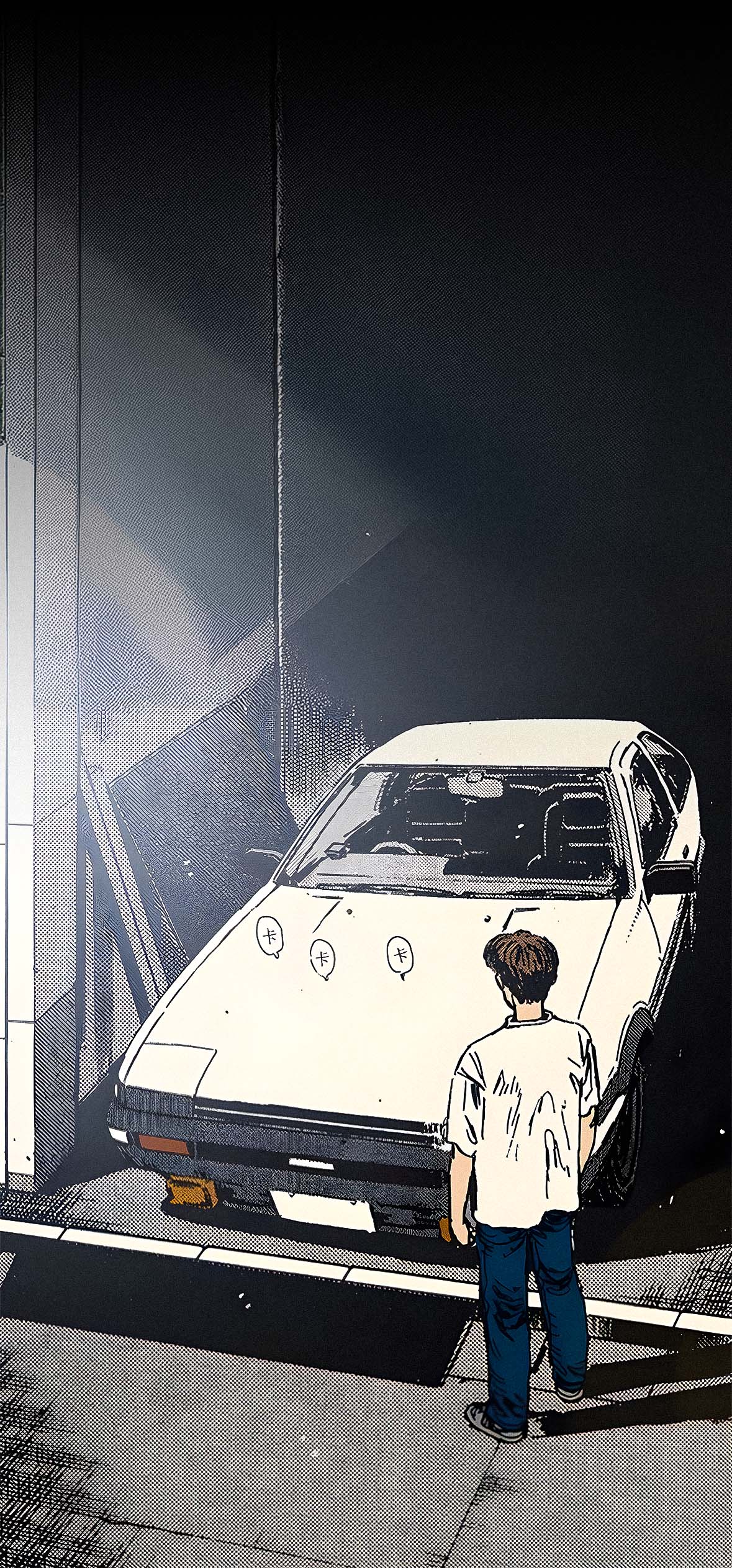 Initial D AE86 Garage Wallpaper 4K