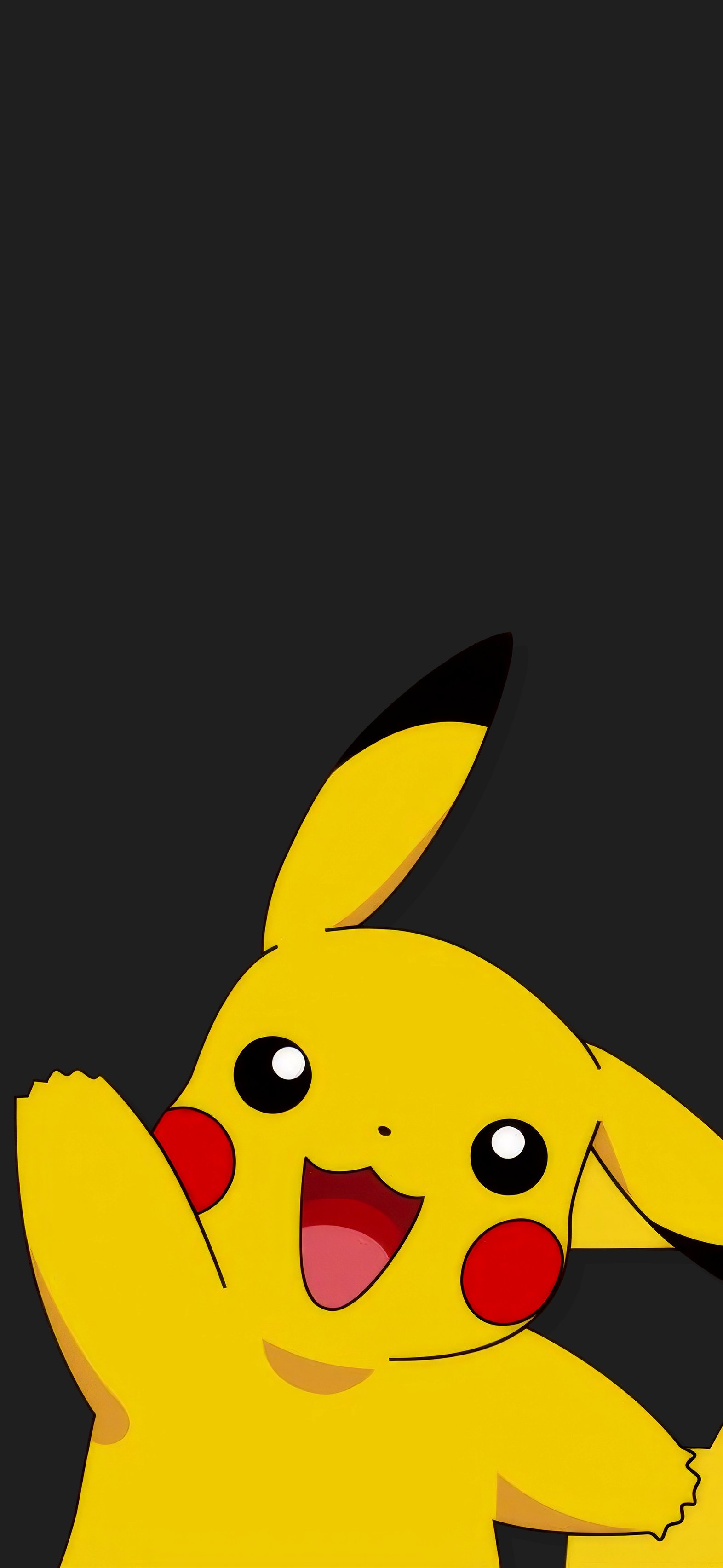 Pikachu Dark Background 4K Pokemon Wallpaper