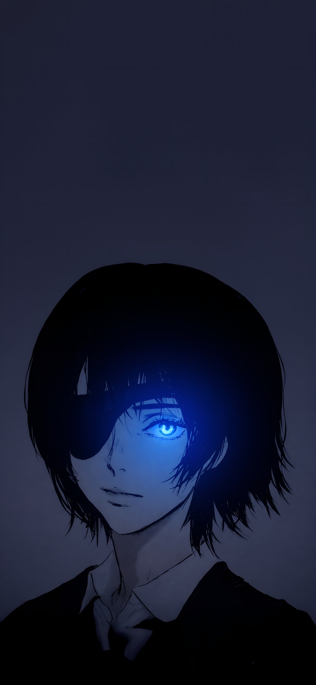Reze Glowing Eye Chainsaw Man 4K Wallpaper