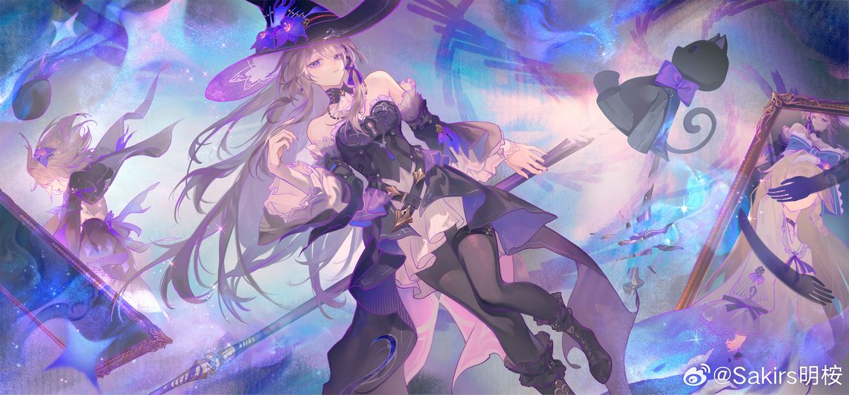 The Herta Witch Wallpaper – Honkai Star Rail