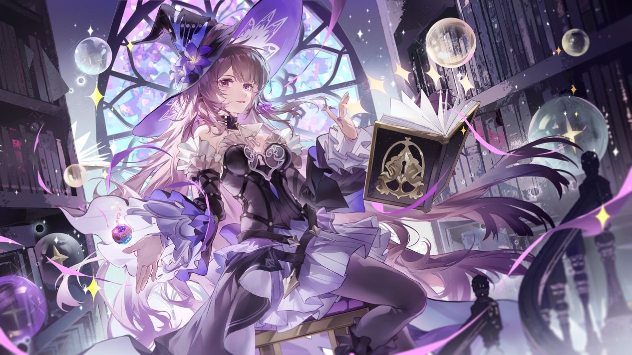 The Herta Witch Wallpaper – Honkai Star Rail