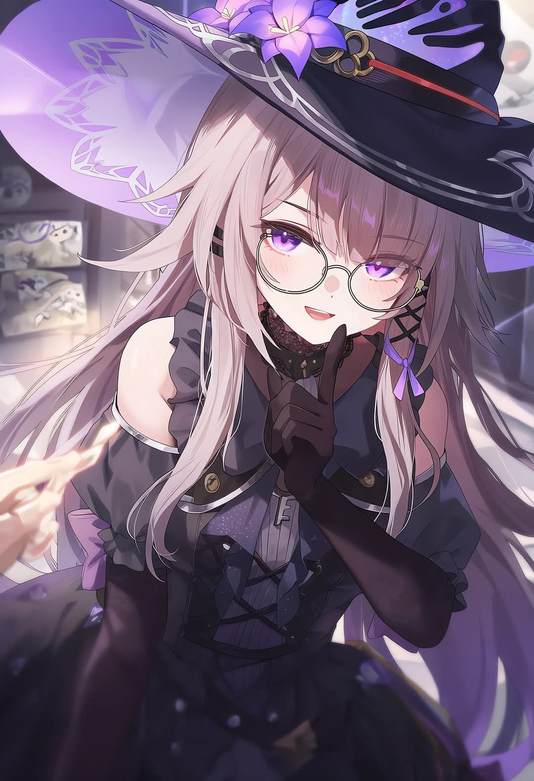 The Herta Witch Wallpaper – Honkai Star Rail 4K