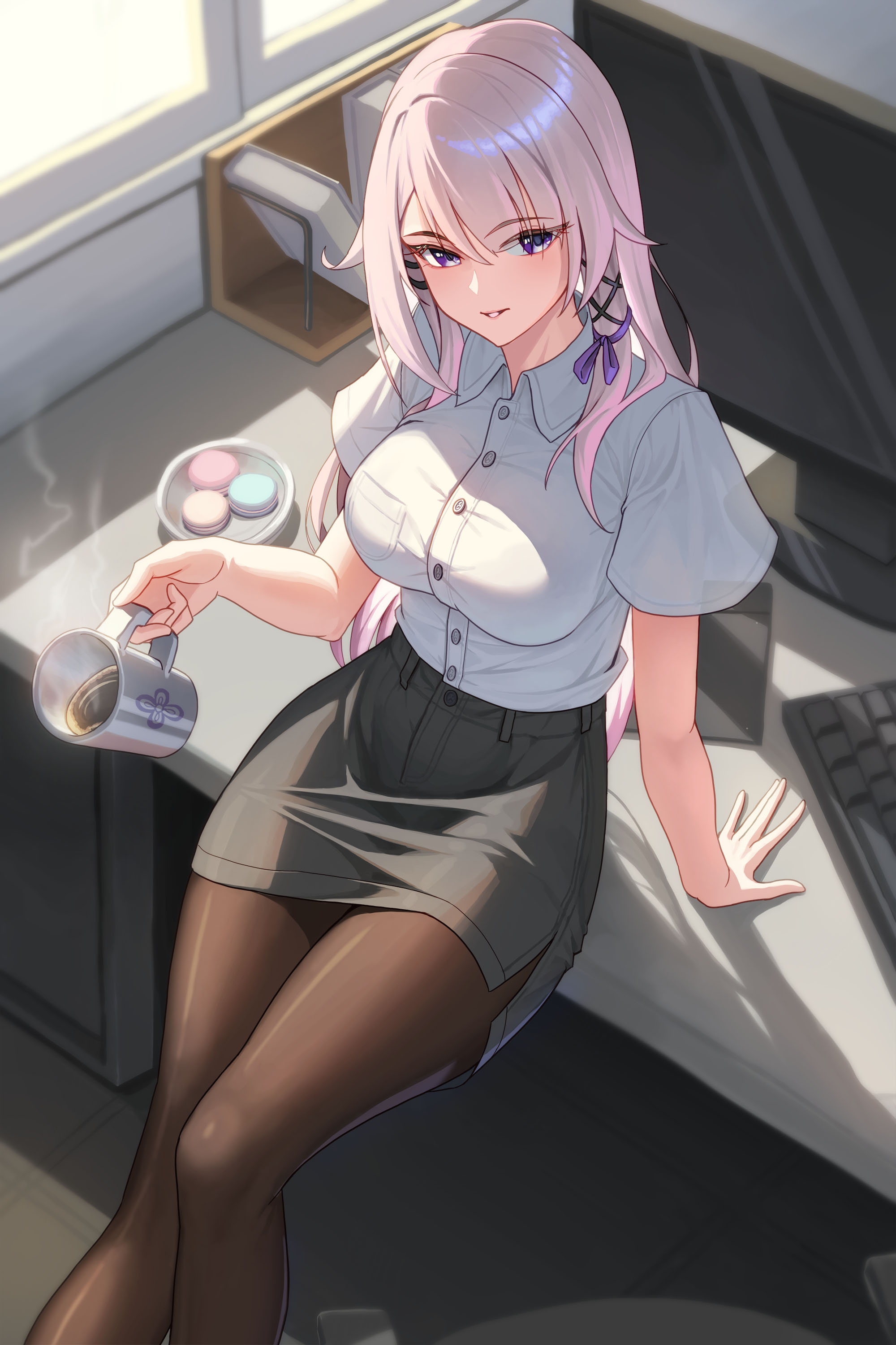 The Herta Office Wallpaper – Honkai Star Rail