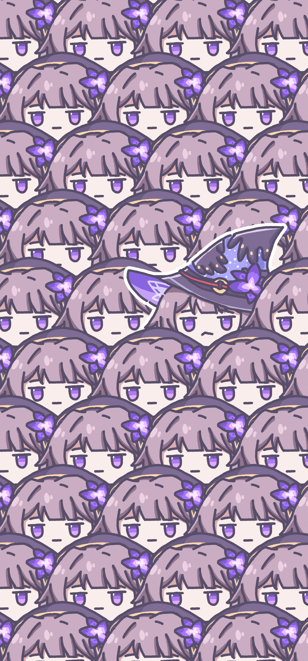 The Herta Pattern Wallpaper – Honkai Star Rail