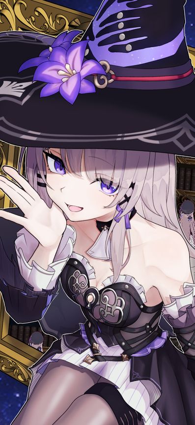 The Herta Witch Wallpaper – Honkai Star Rail 4K