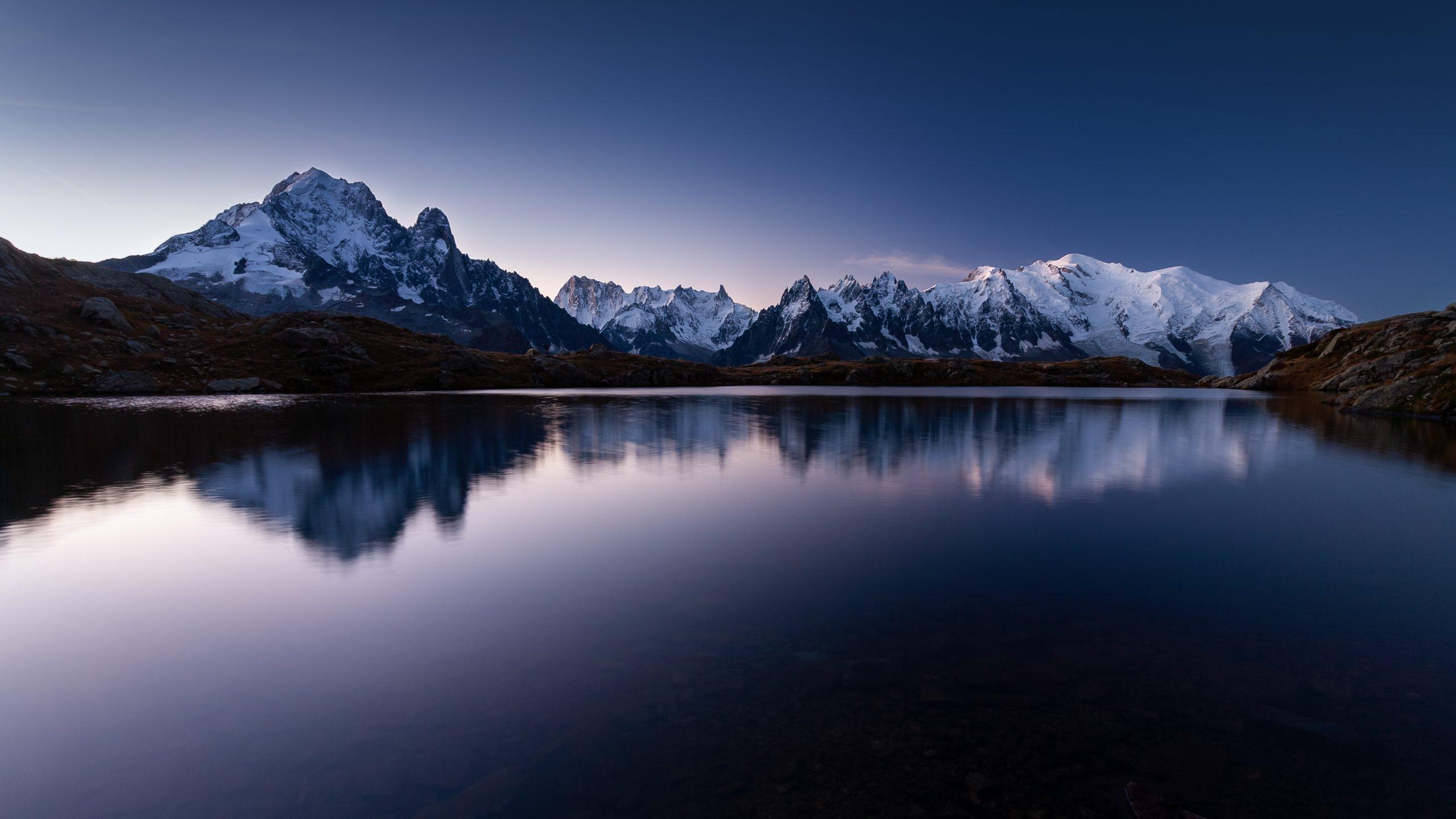Papel de Parede de Lago de Montanha 4K