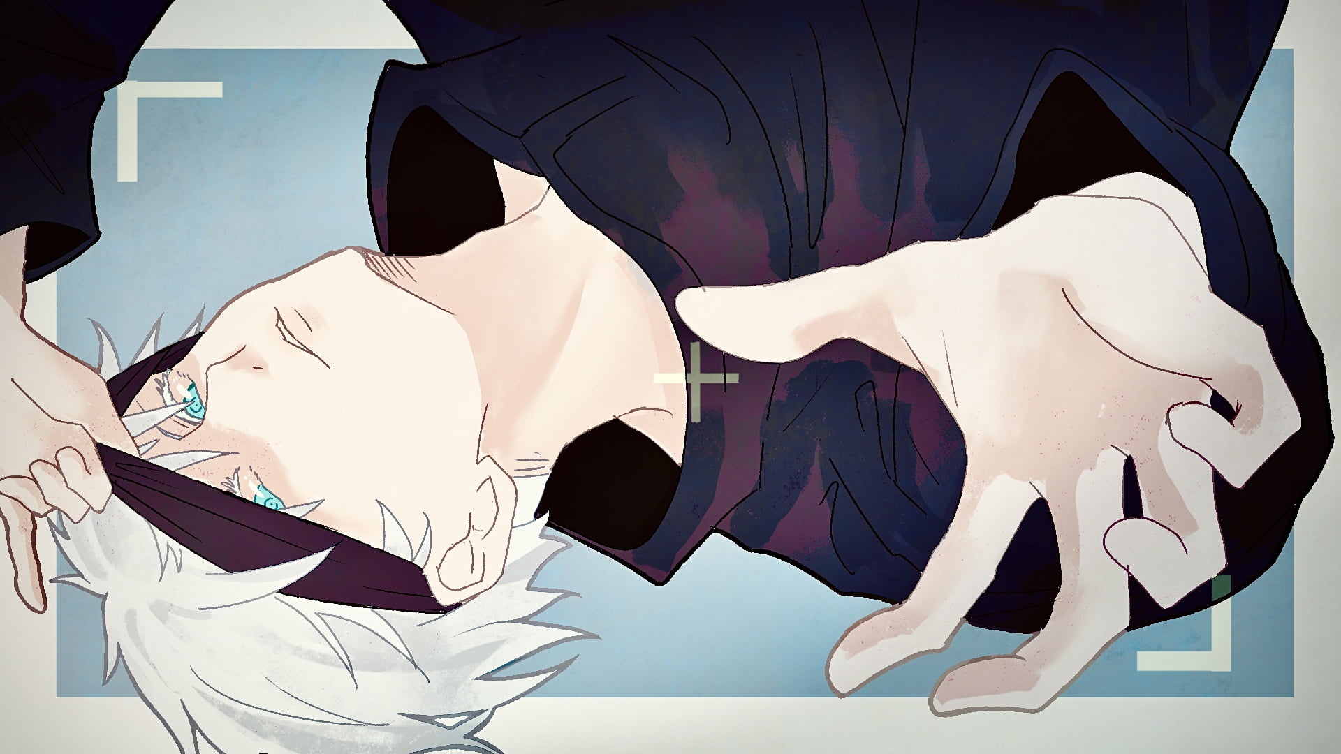 Gojo Satoru Fallen Wallpaper Jujutsu Kaisen 4K