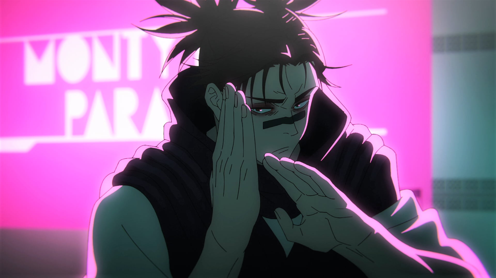 Jujutsu Kaisen Choso Intensiver Blick 4K Wallpaper