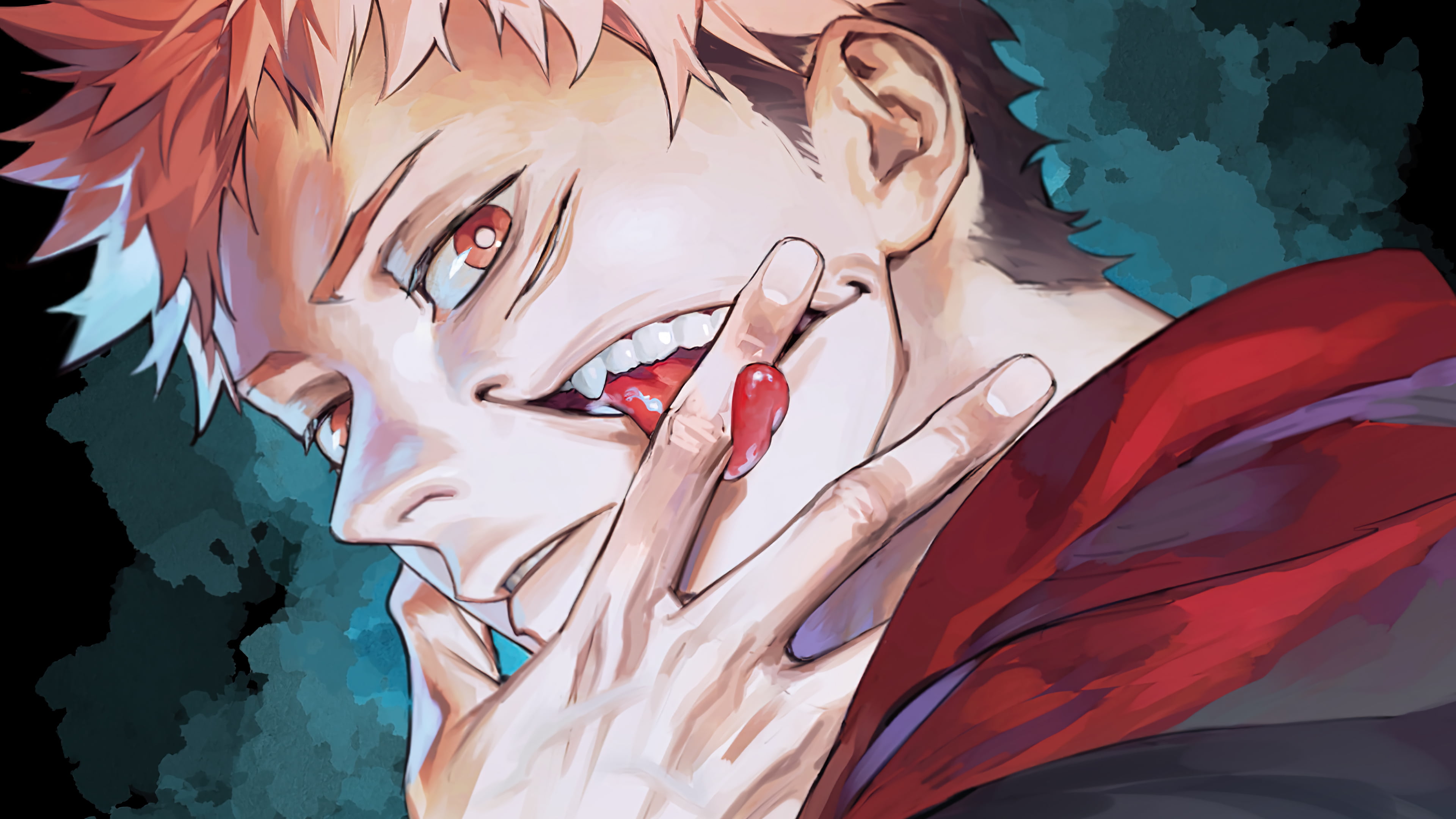 Yuji Itadori Jujutsu Kaisen 4K Wallpaper