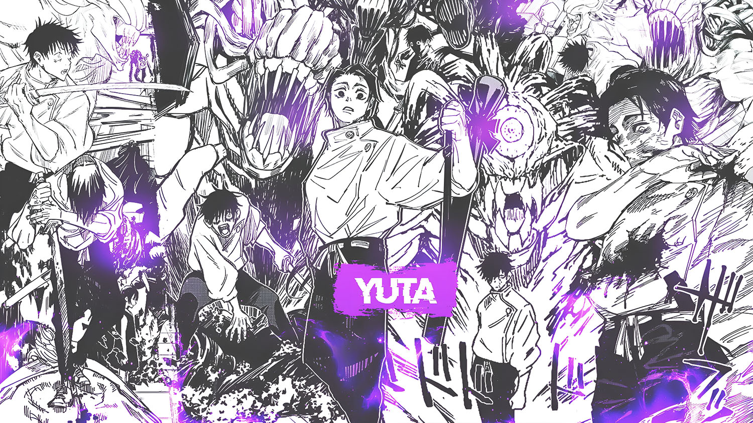 Wallpaper 4K Yuta Okkotsu Jujutsu Kaisen