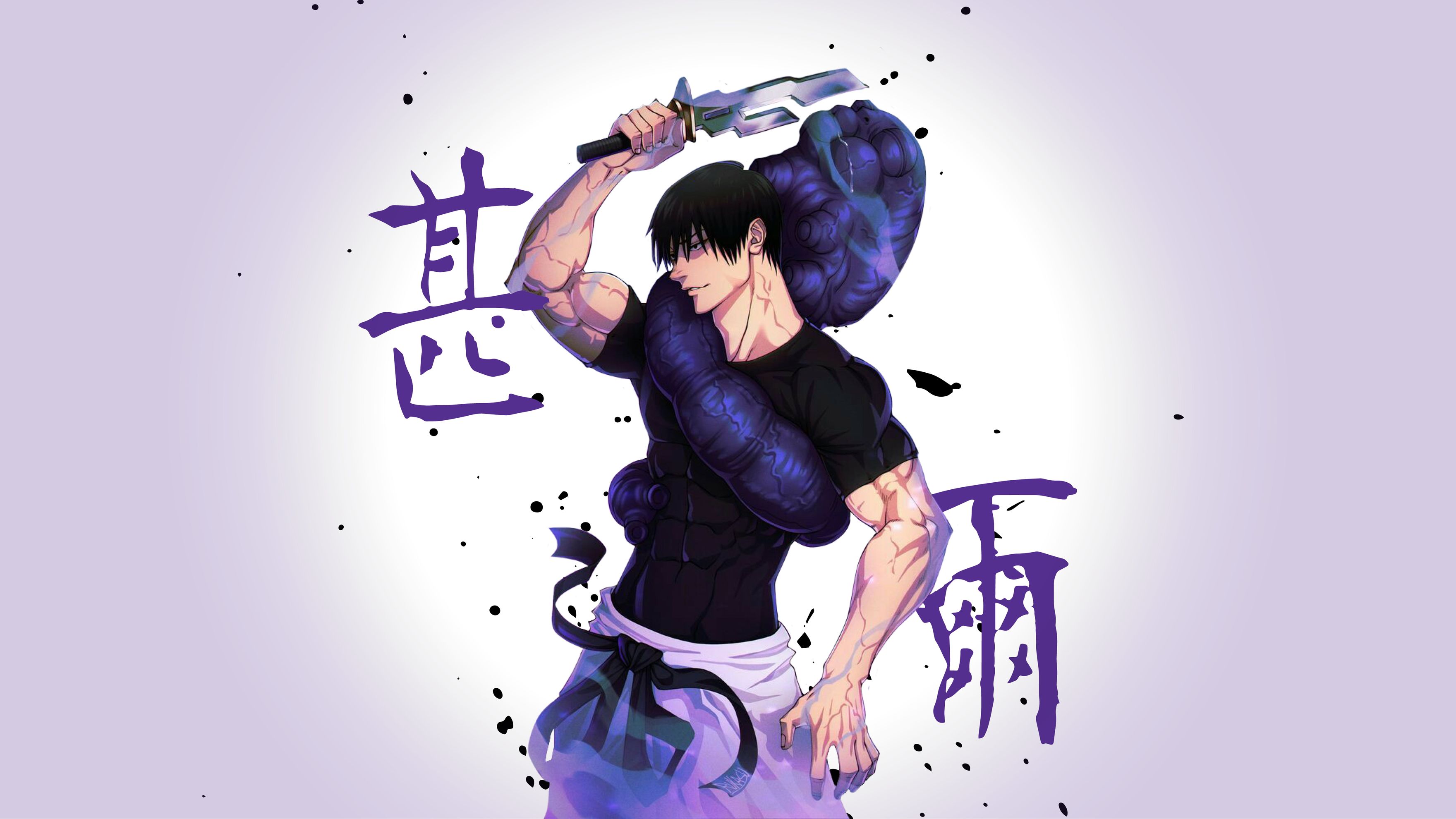 Toji Fushiguro Jujutsu Kaisen 4K Wallpaper