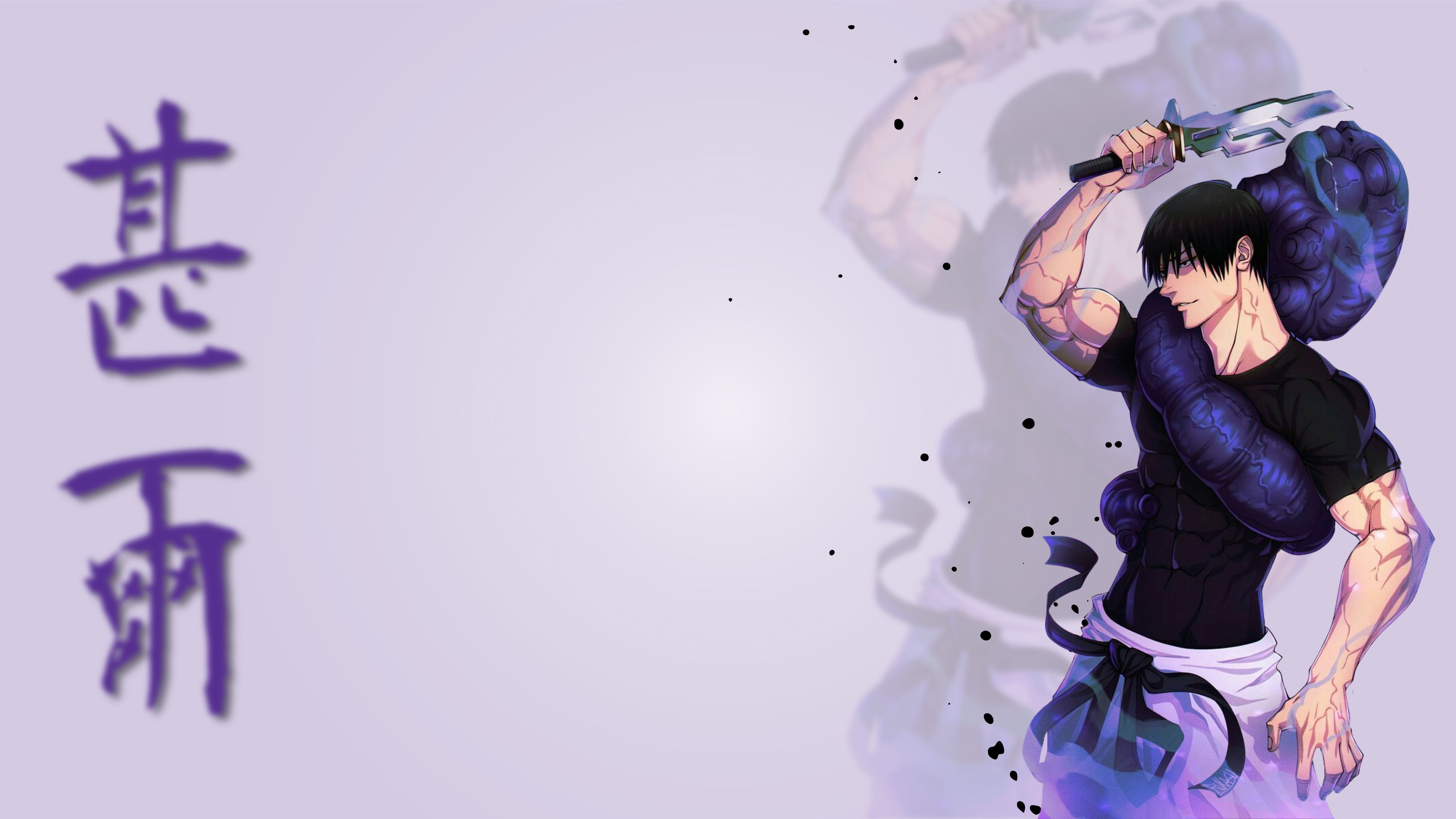 Toji Fushiguro Jujutsu Kaisen 4K Wallpaper