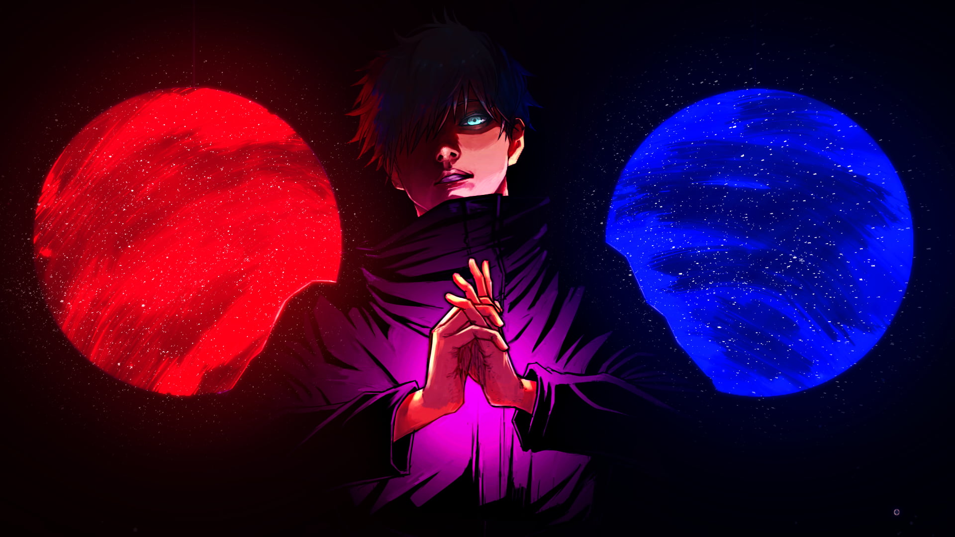 Jujutsu Kaisen Obito Dark Power 4K Wallpaper