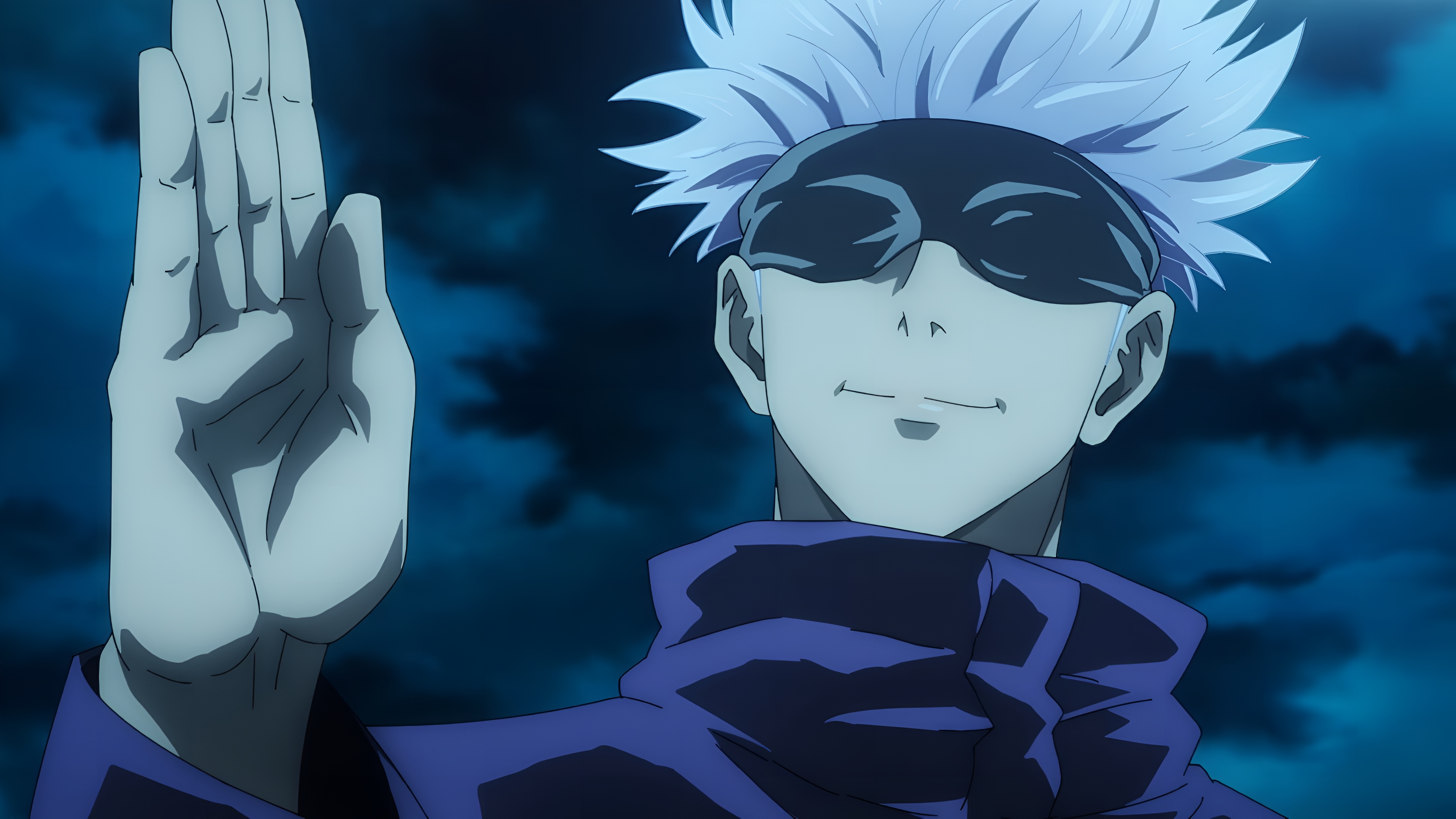 Satoru Gojo Jujutsu Kaisen 4K Wallpaper