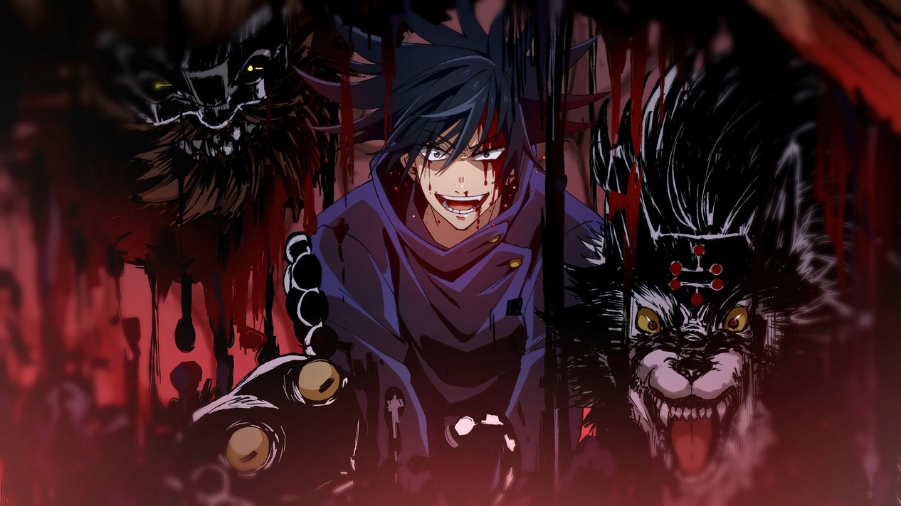 咒术回战 伏黑惠 暗黑神兽 4K壁纸