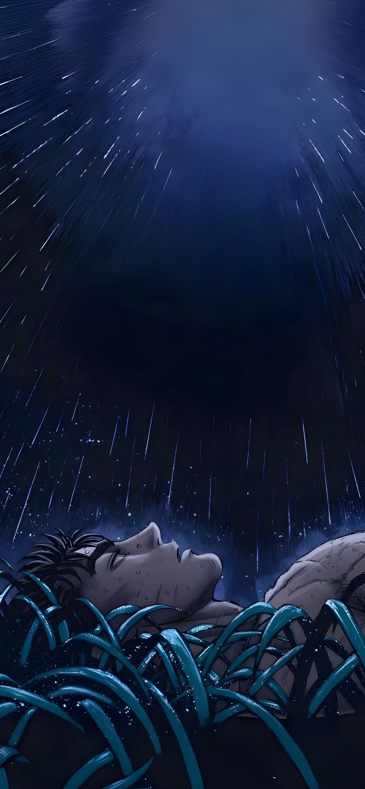 Berserk Guts Rain Night 4K Wallpaper