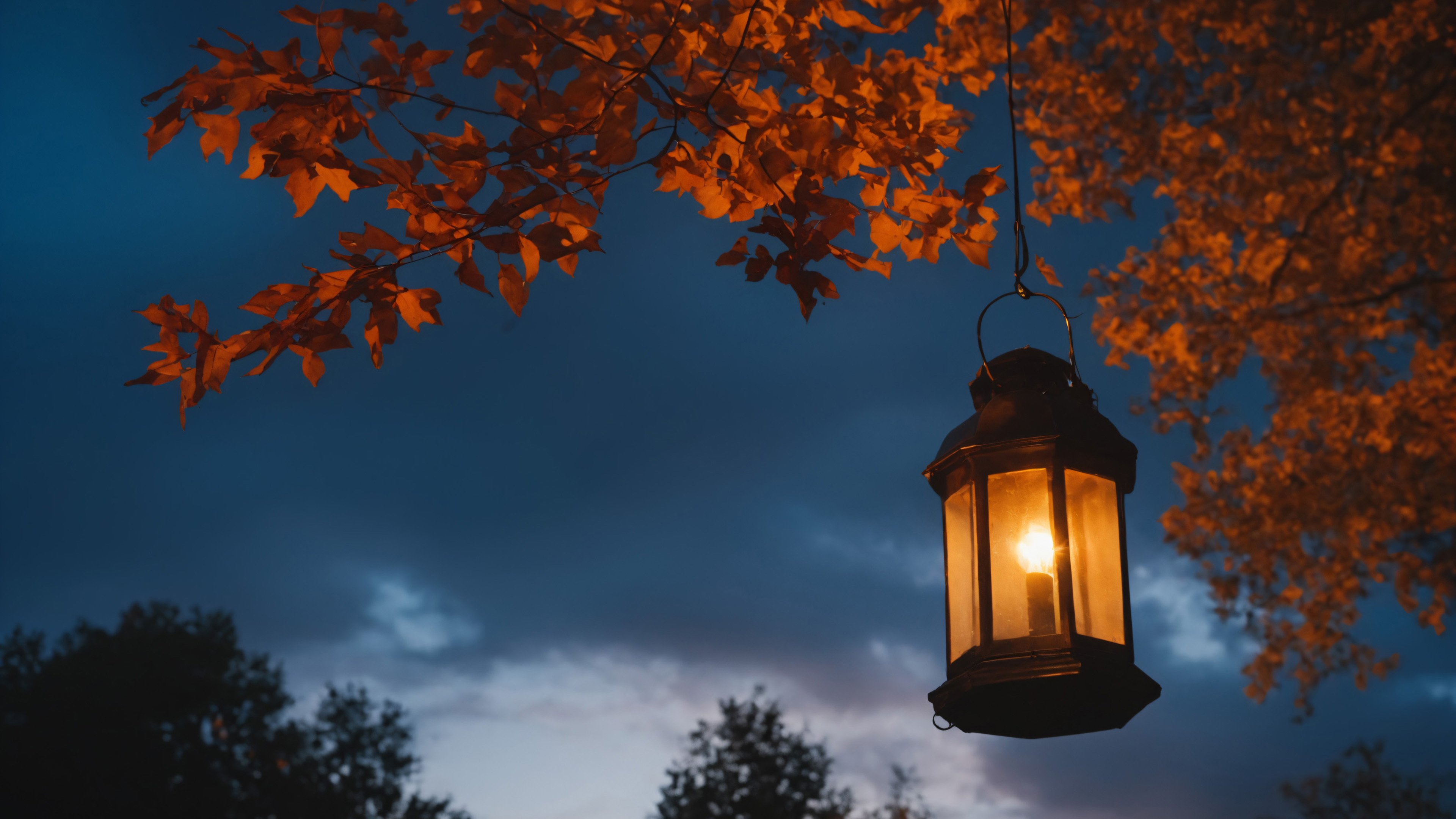Autumn Evening Wallpaper - 4K High Resolution