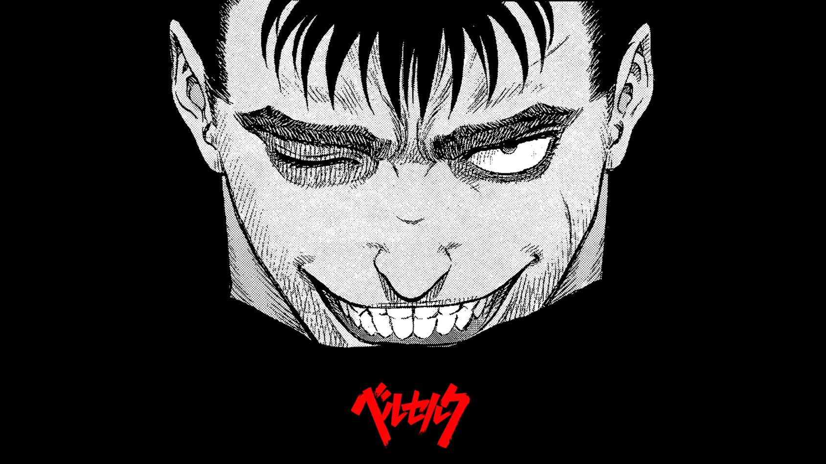 Hình Nền Manga Berserk Guts Nụ Cười Đáng Sợ