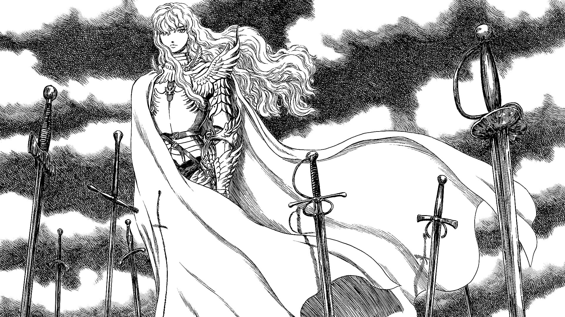 Berserk Griffith Wallpaper – Knight Among Swords