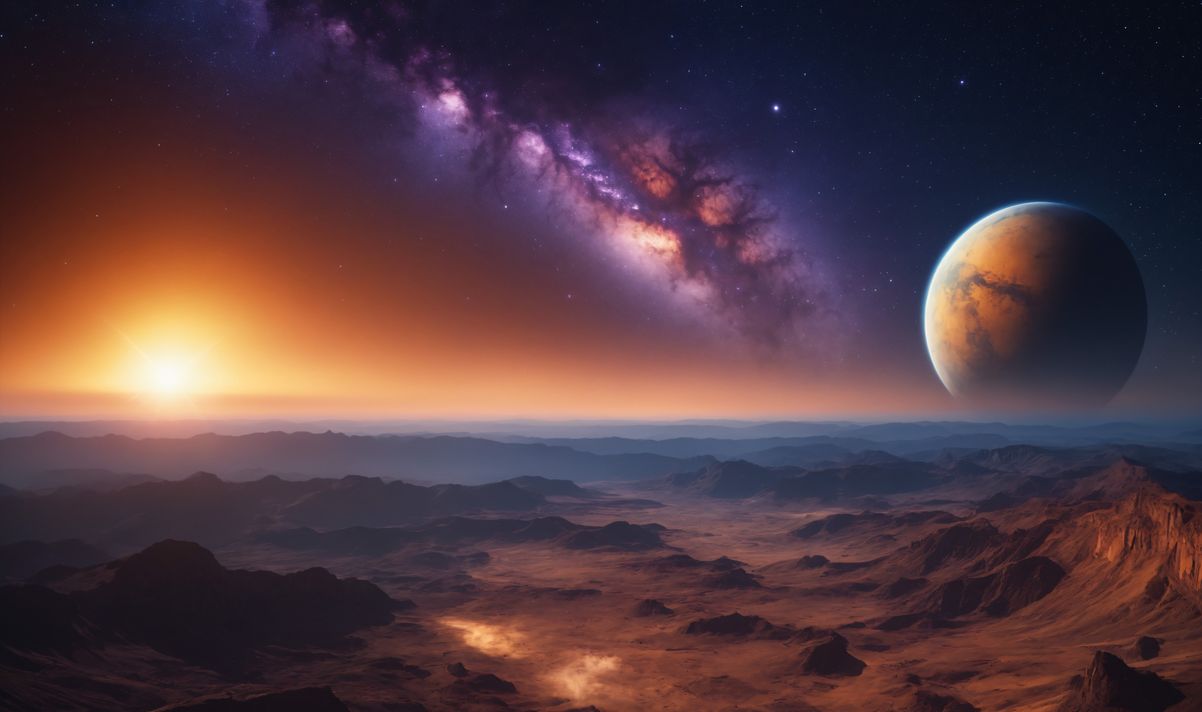 4K High Resolution Alien Planet Wallpaper
