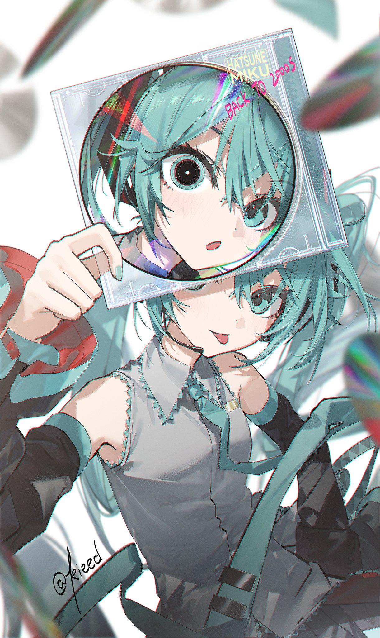 Hatsune Miku Wallpaper Bumalik sa 2000s