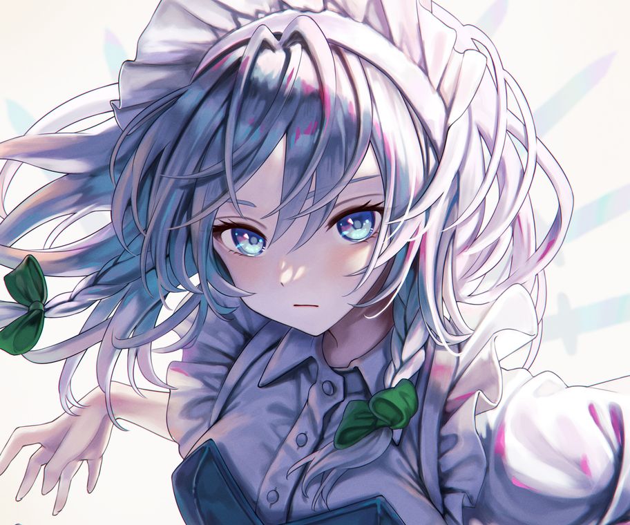 Sakuya Izayoi Touhou Project 4K Duvar Kağıdı