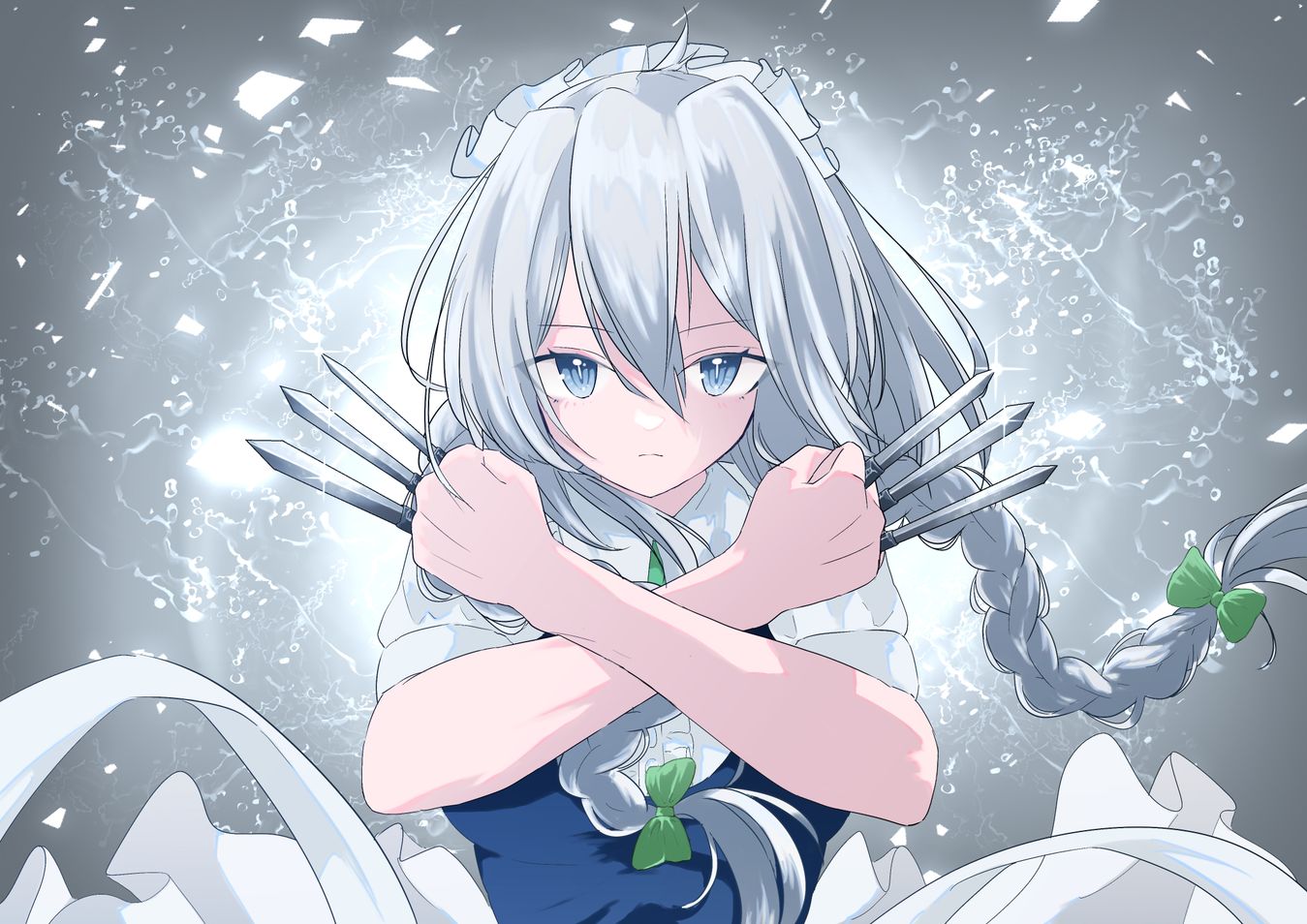 Sfondo di Sakuya Izayoi – Touhou Project Arte 4K