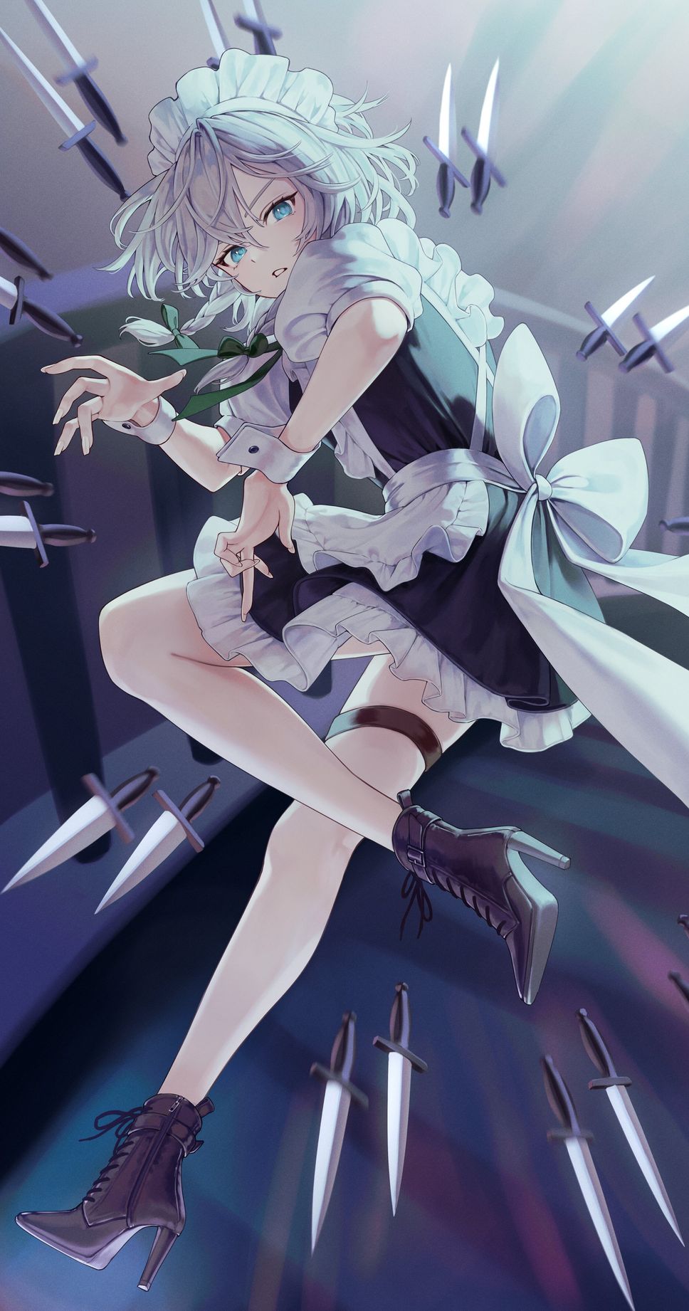 十六夜咲夜女仆壁纸 东方Project 4K