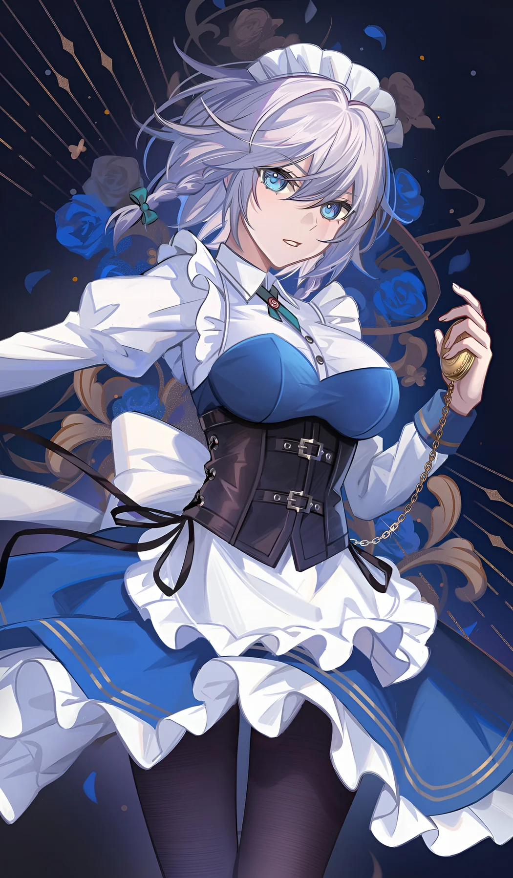 Sakuya Izayoi Maid Wallpaper Touhou Project 4K