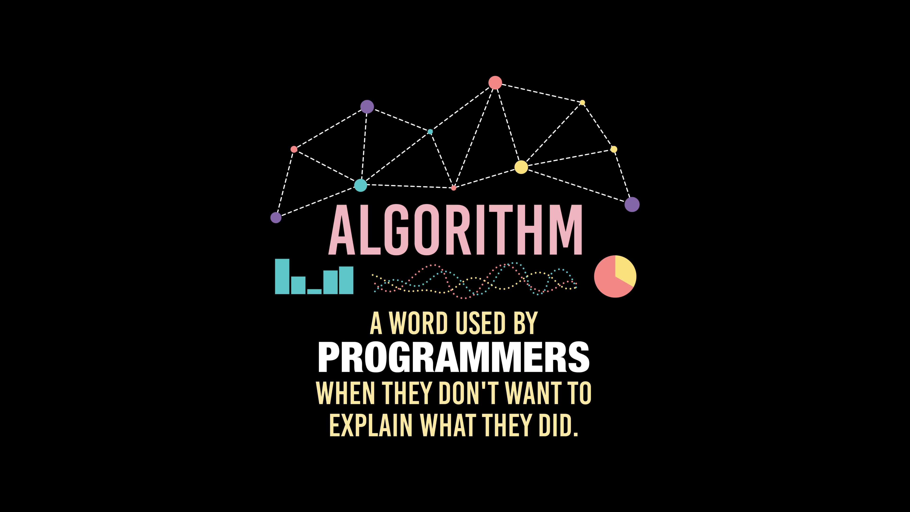 Algorithm Definition Programmer Wallpaper 4K