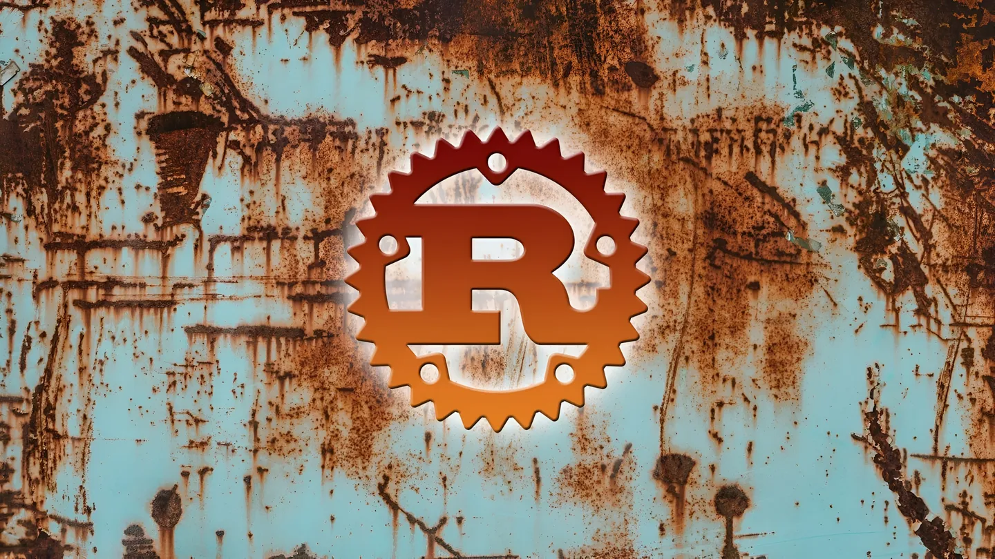 Rust Programmiersprache Logo Wallpaper 4K