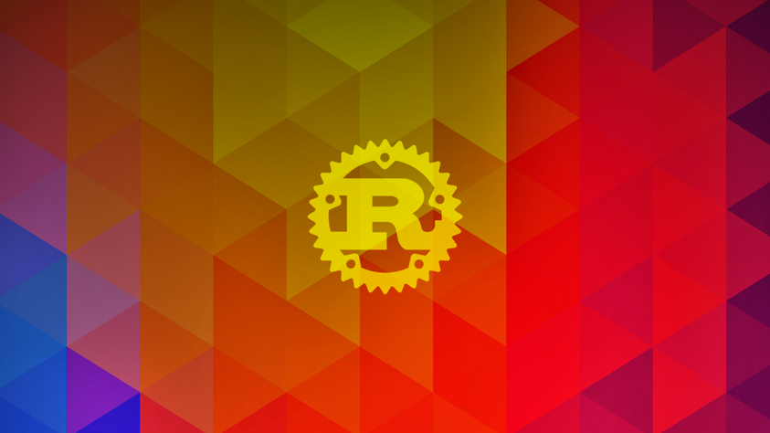 Rust Programming Language Logo 4K Wallpaper