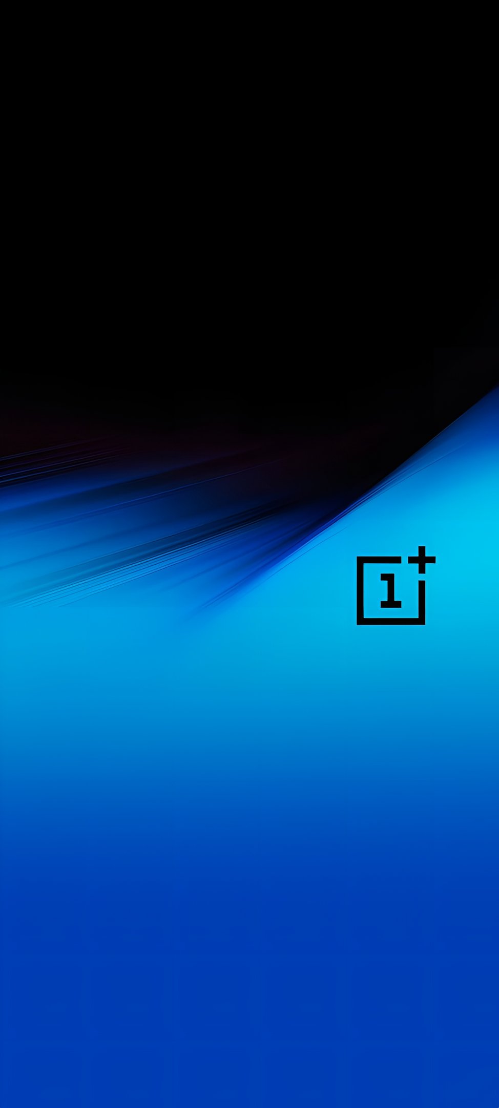 OnePlus Android Blue Wave 4K Wallpaper