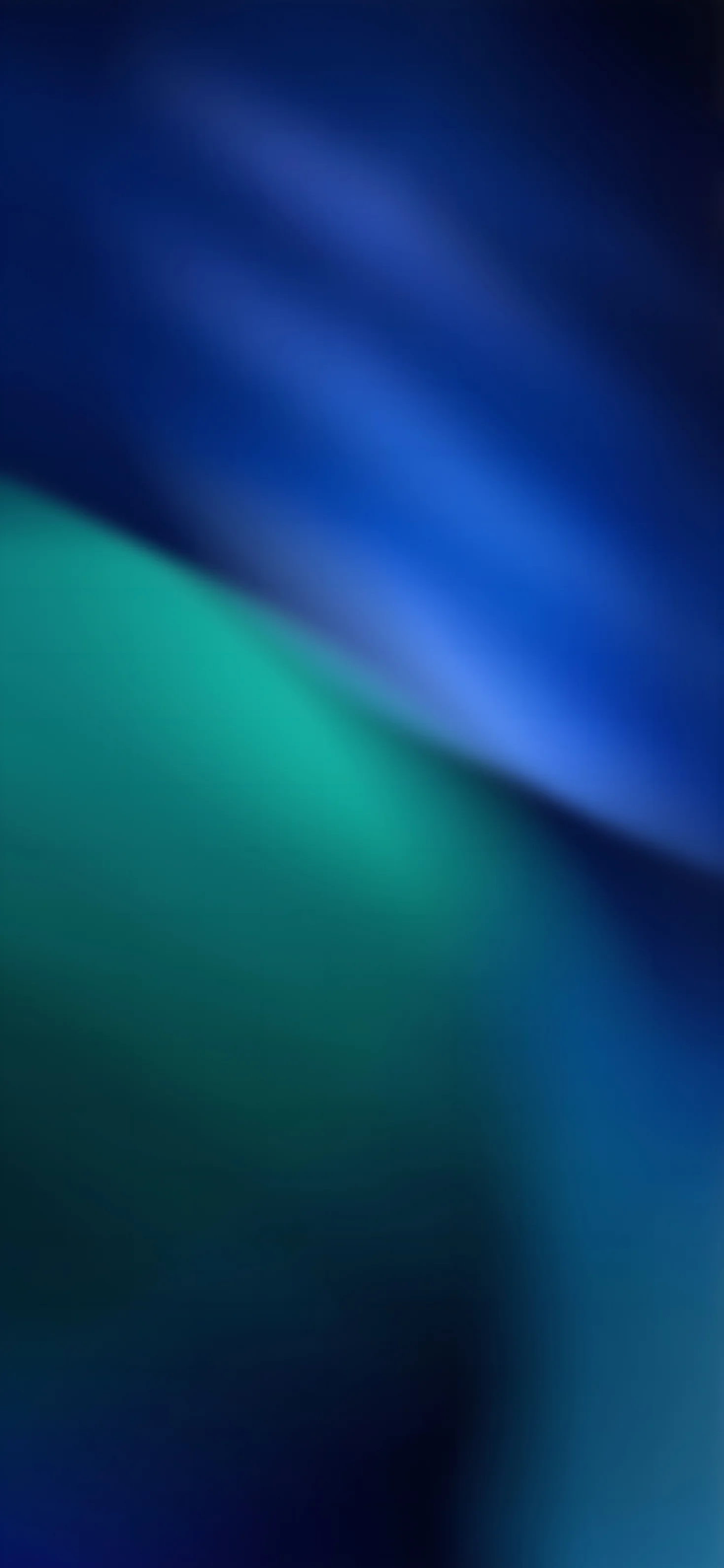 Blue Teal Abstract iOS Wallpaper 4K