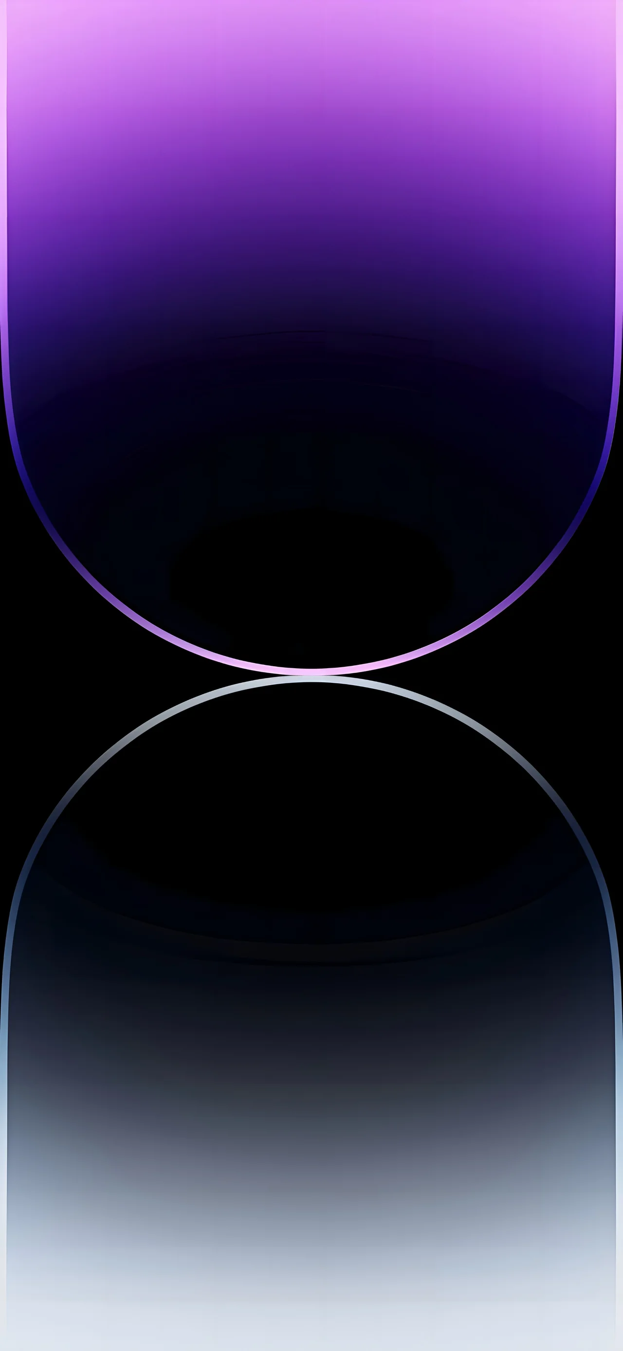 Purple Gradient iOS Abstract Wallpaper 4K
