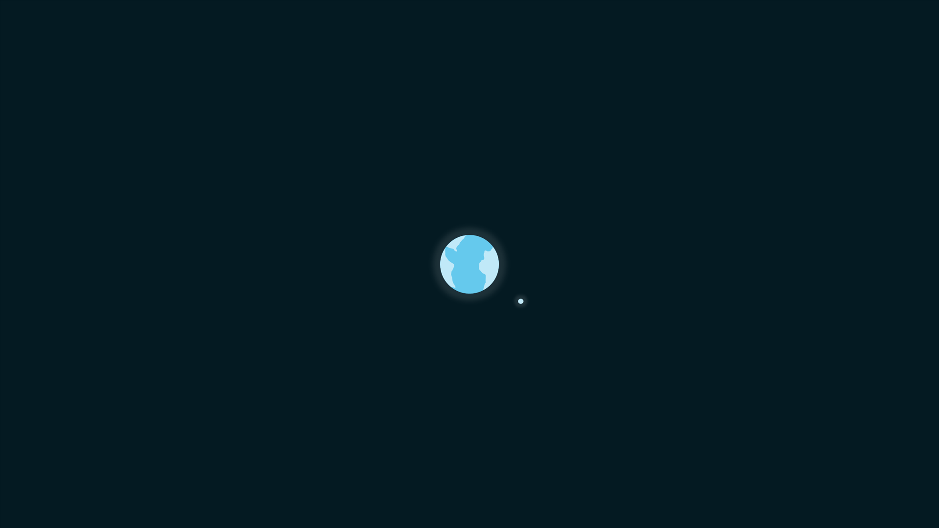 Earth and Moon Minimalist Space Wallpaper 4K
