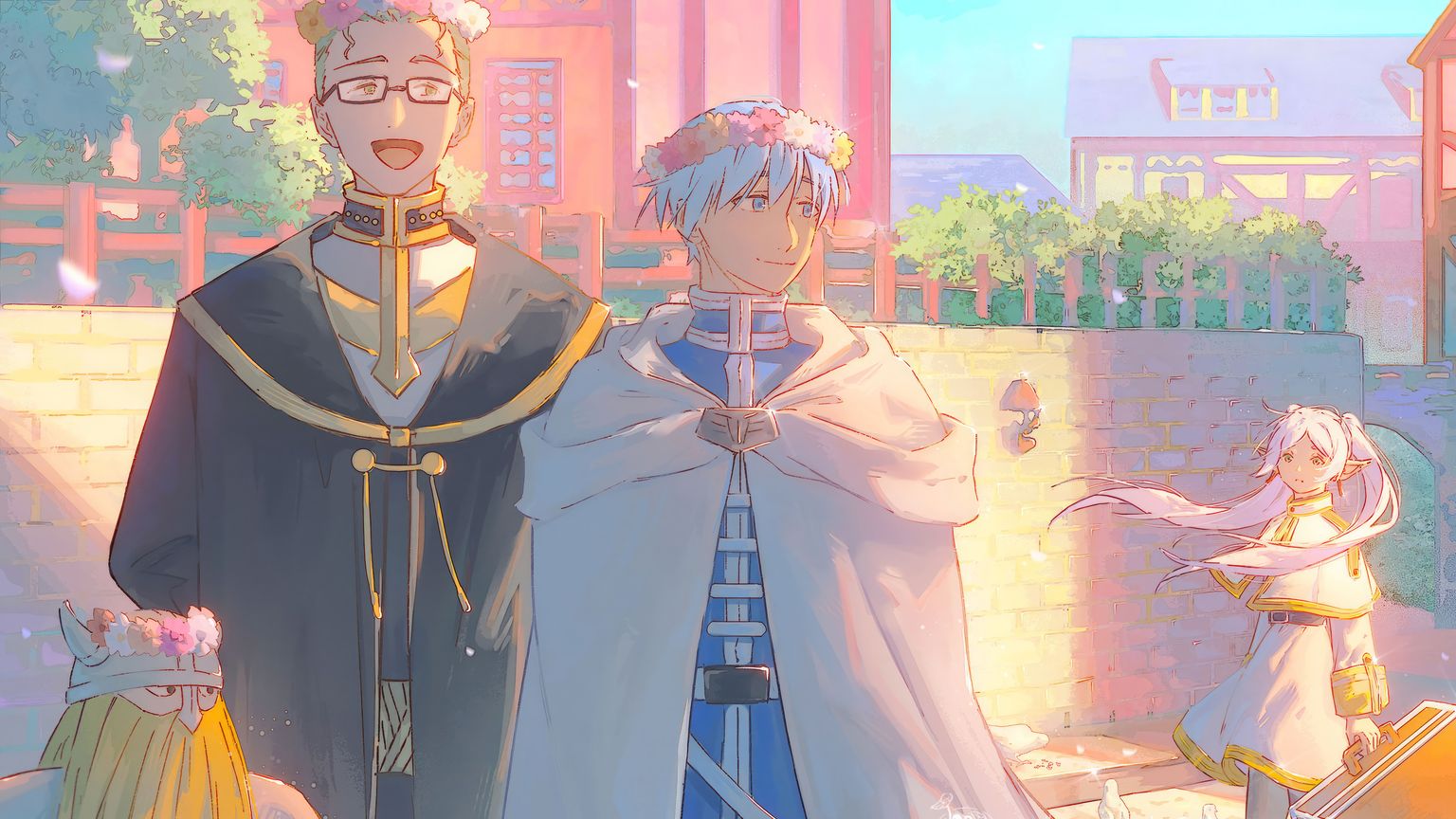 Tapet 4K Nunta Anime Frieren