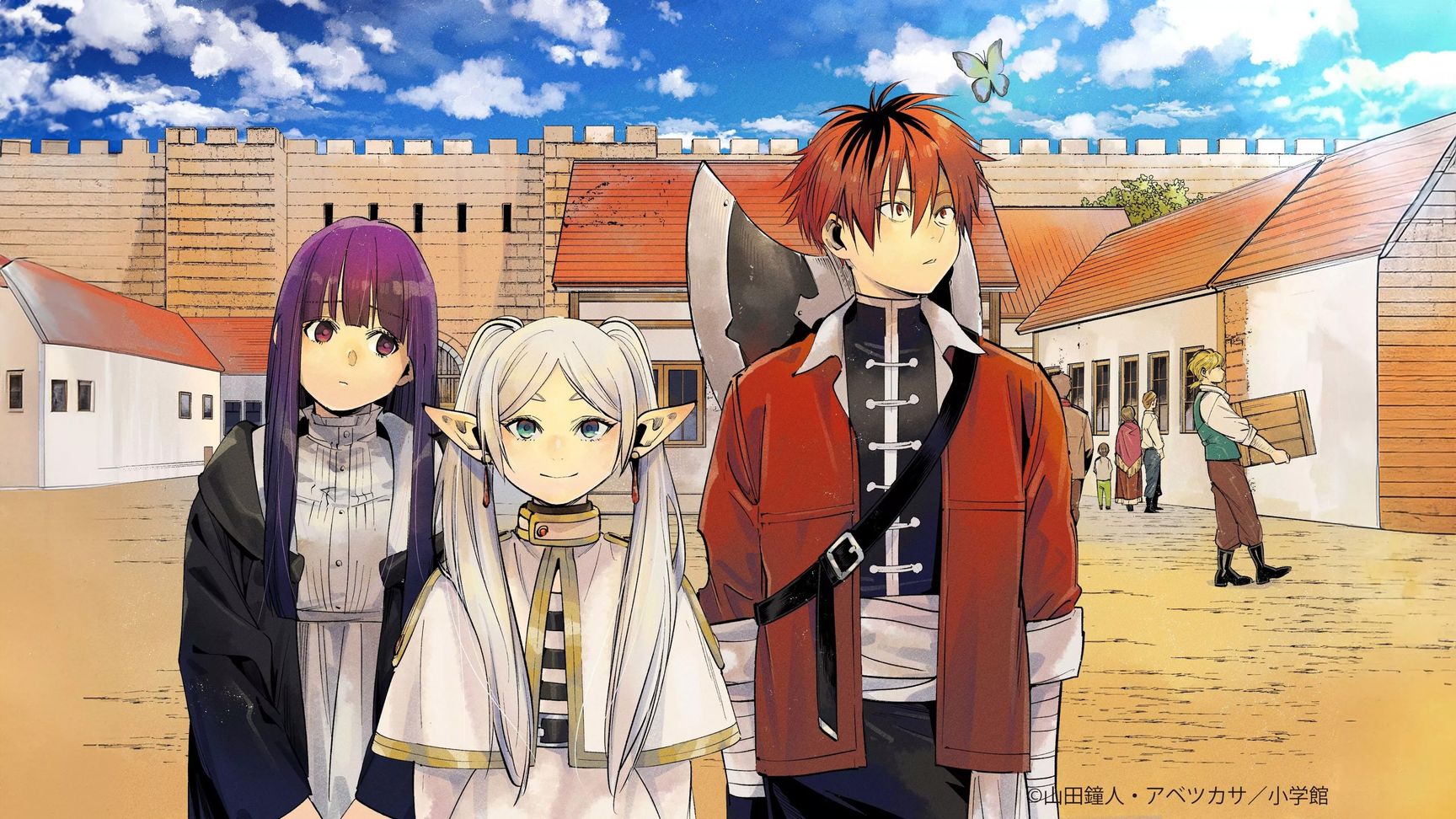 Frieren Dincolo de Sfârșitul Călătoriei Wallpaper Anime 4K