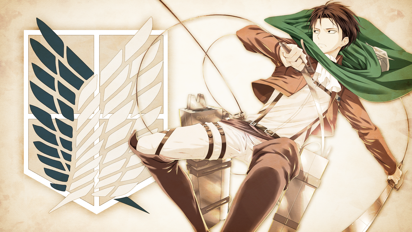 Levi Ackerman Attack on Titan 4K Wallpaper