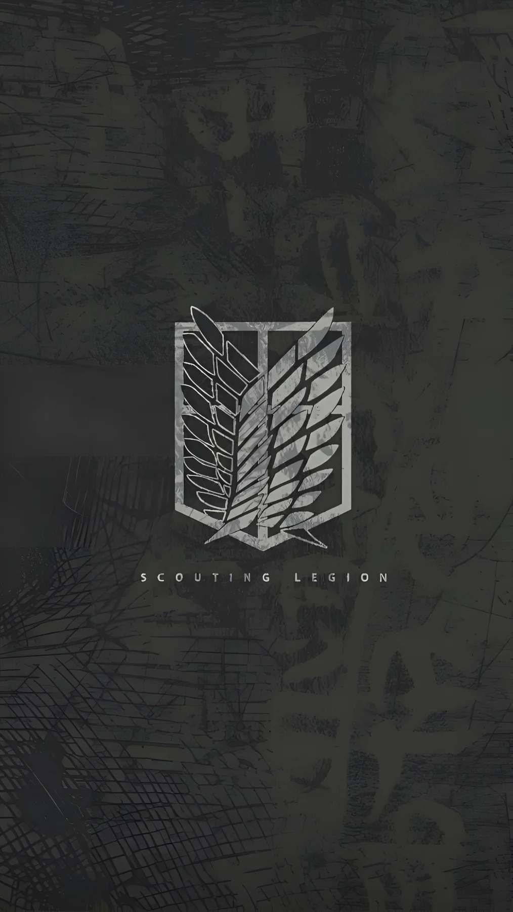 Attack on Titan Spaningslegionen Bakgrund 4K