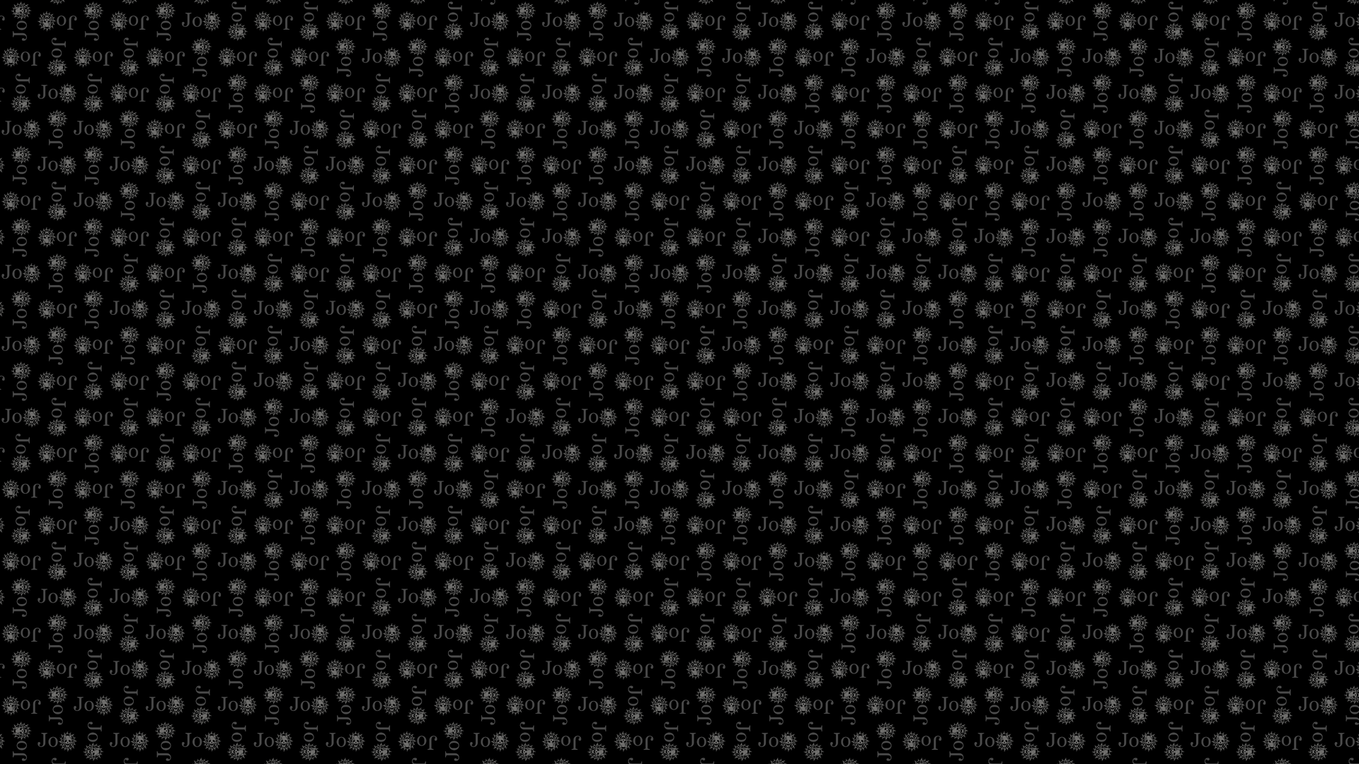 JoJo的奇妙冒险深色图案壁纸 4K