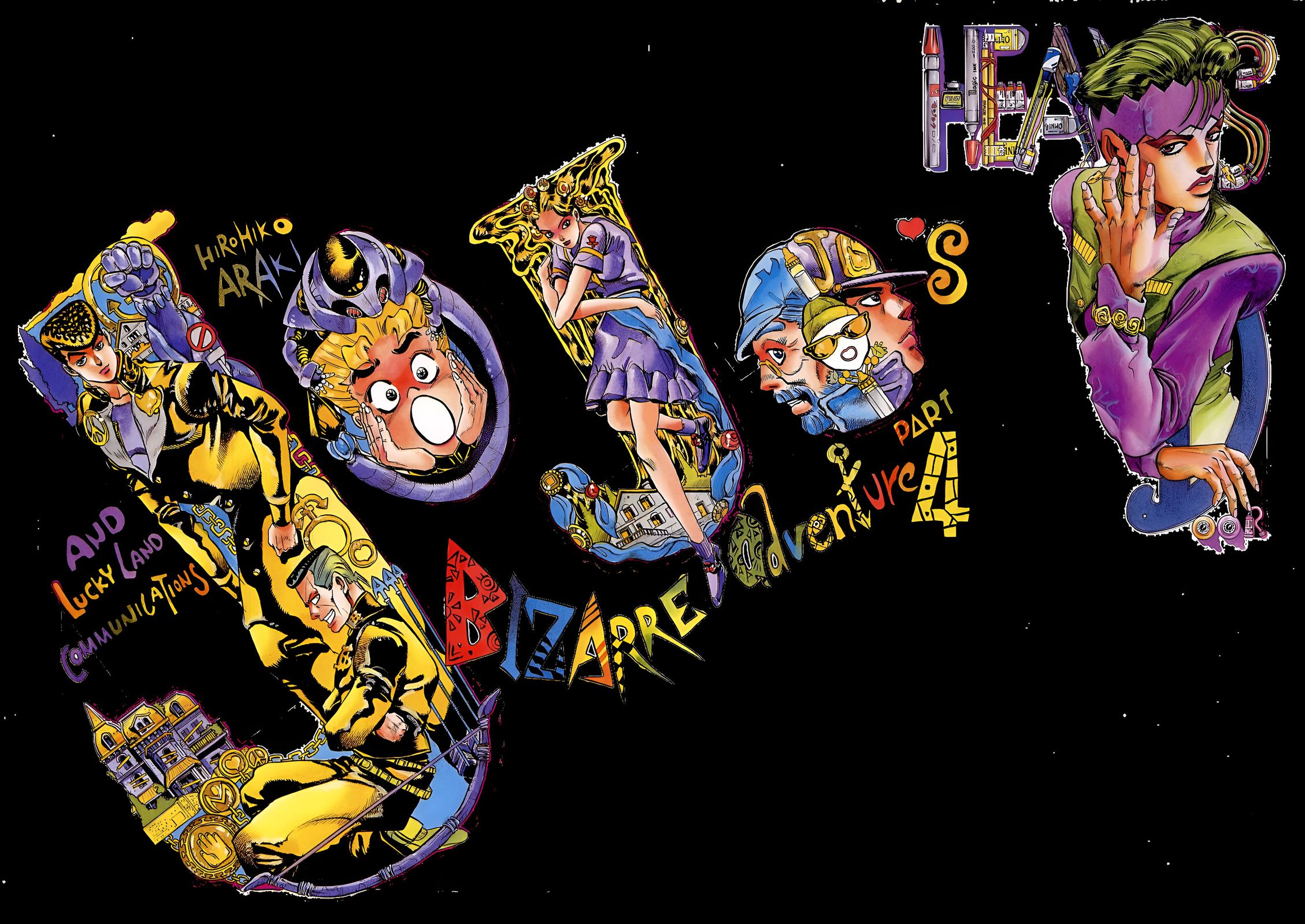 JoJo's Bizarre Adventure Diamond is Unbreakable Fondo de Pantalla 4K