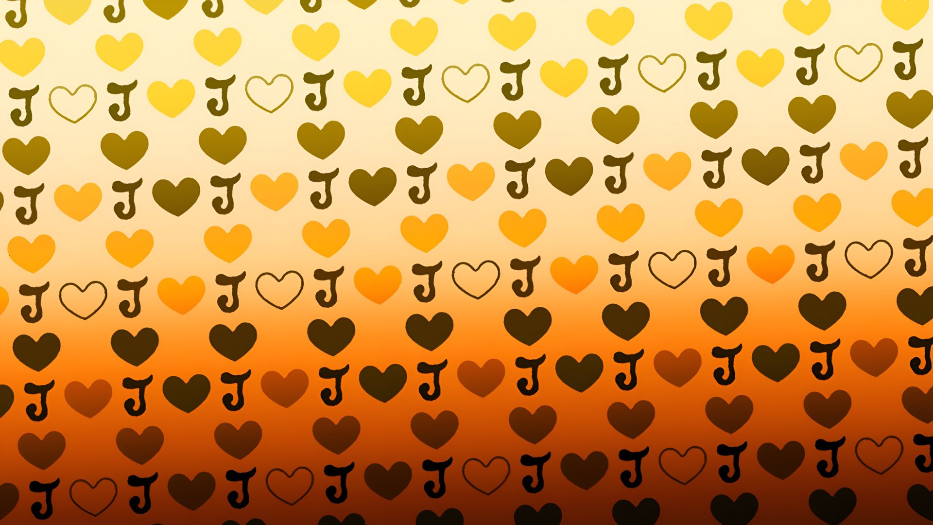 JoJo的奇妙冒险 J爱心 4K壁纸